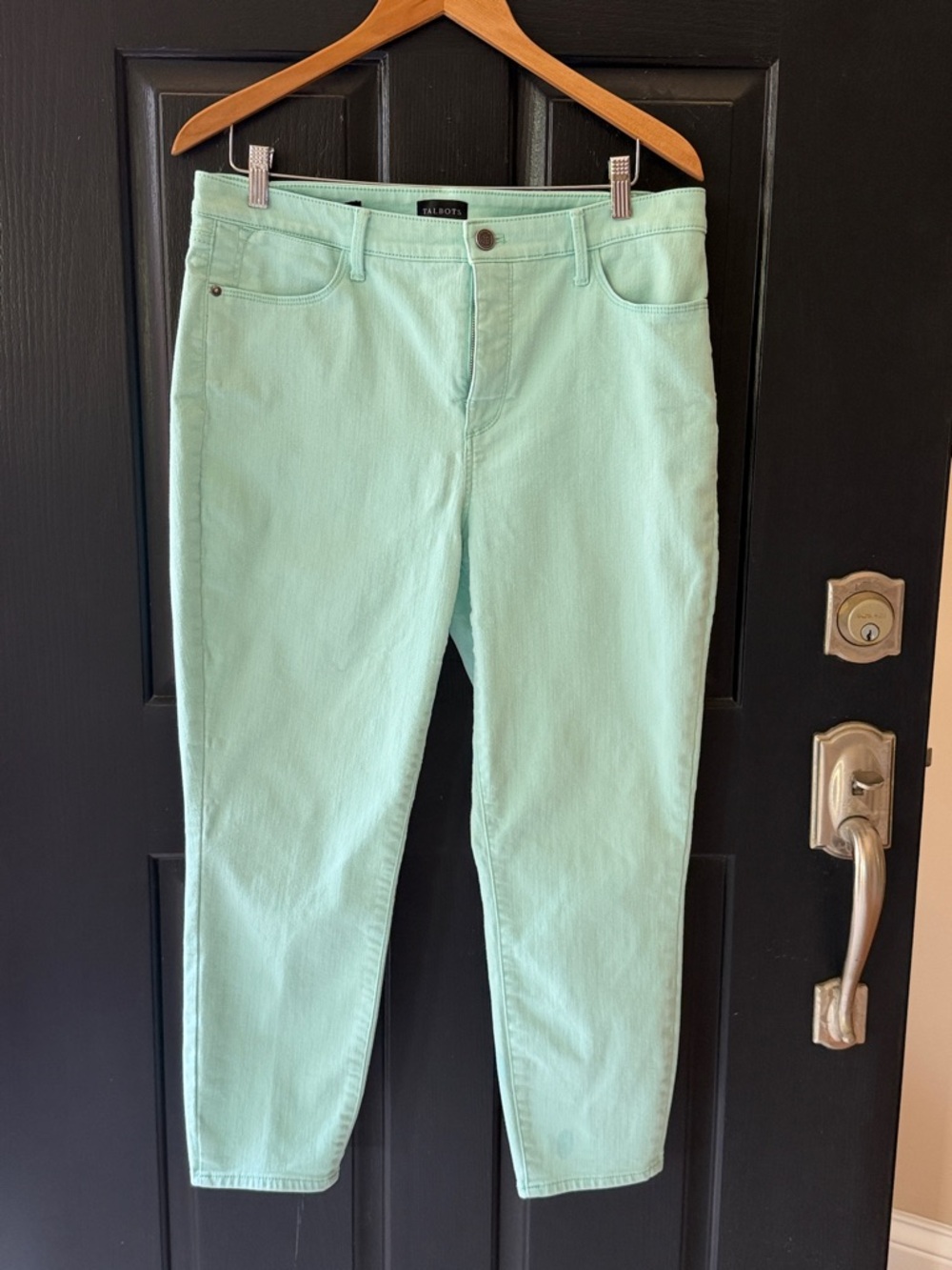 Talbots Mint Green Ankle-Length Women’s Jeans